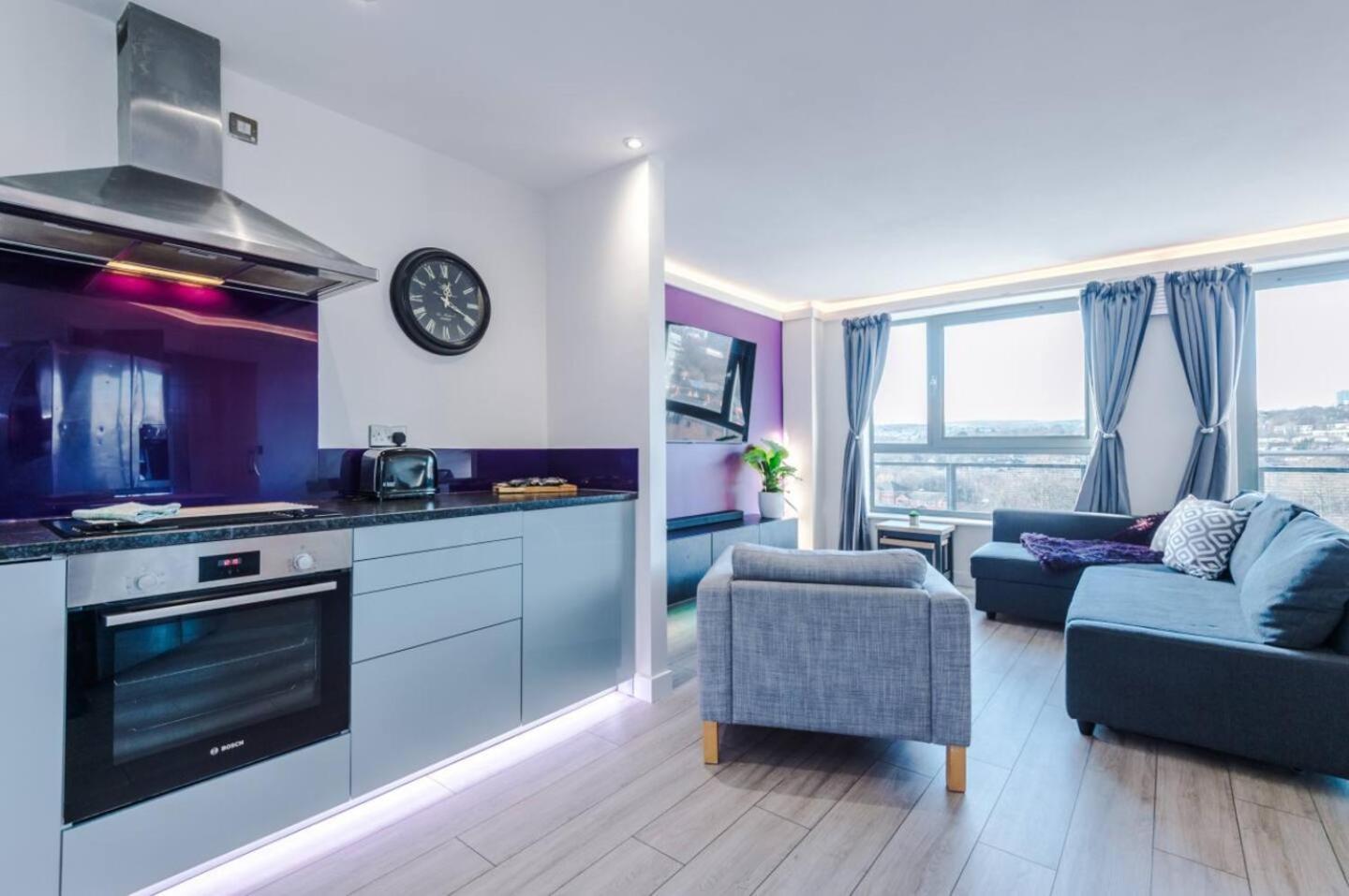 High-Spec Penthouse Central Free Parking Space Sheffield Exteriör bild