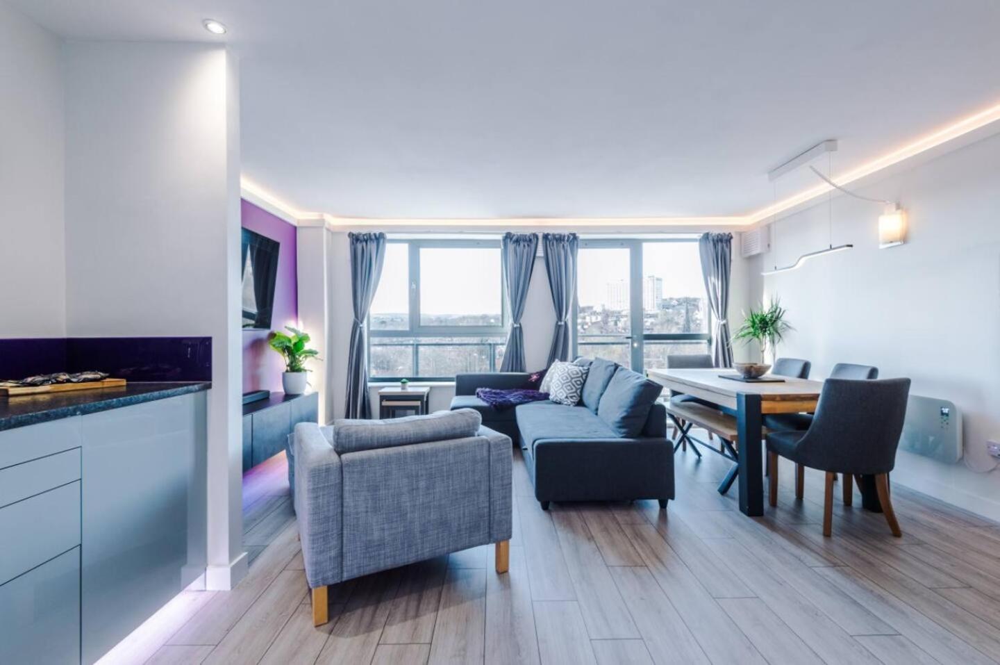 High-Spec Penthouse Central Free Parking Space Sheffield Exteriör bild