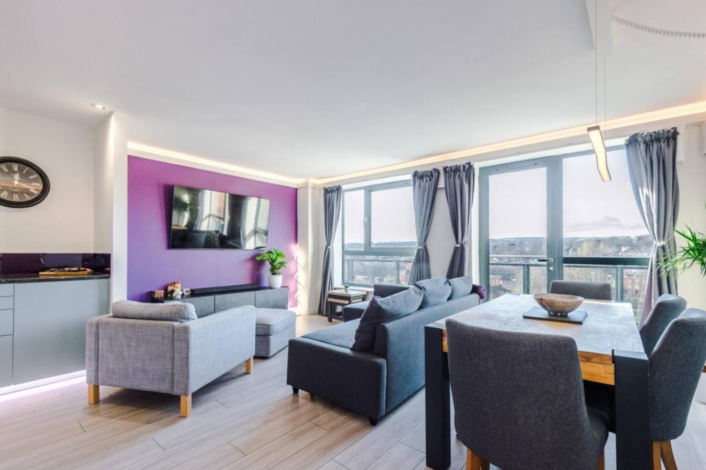 High-Spec Penthouse Central Free Parking Space Sheffield Exteriör bild