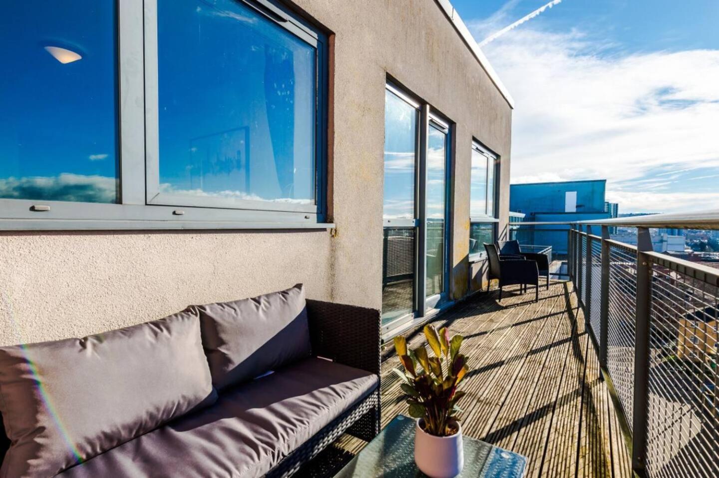 High-Spec Penthouse Central Free Parking Space Sheffield Exteriör bild
