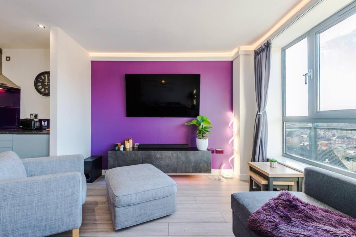 High-Spec Penthouse Central Free Parking Space Sheffield Exteriör bild